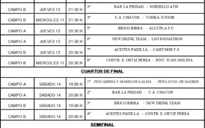 FINAL LIGA LOCAL DE FÚTBOL 7 2014