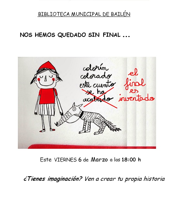 cartel cuentos sin acabar reducido