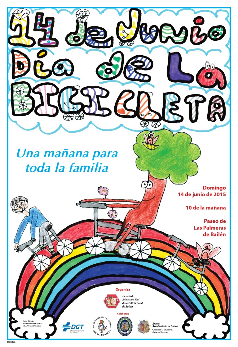 cartel dia de la bici Medium