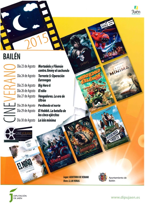 Cartel CineVerano 2015
