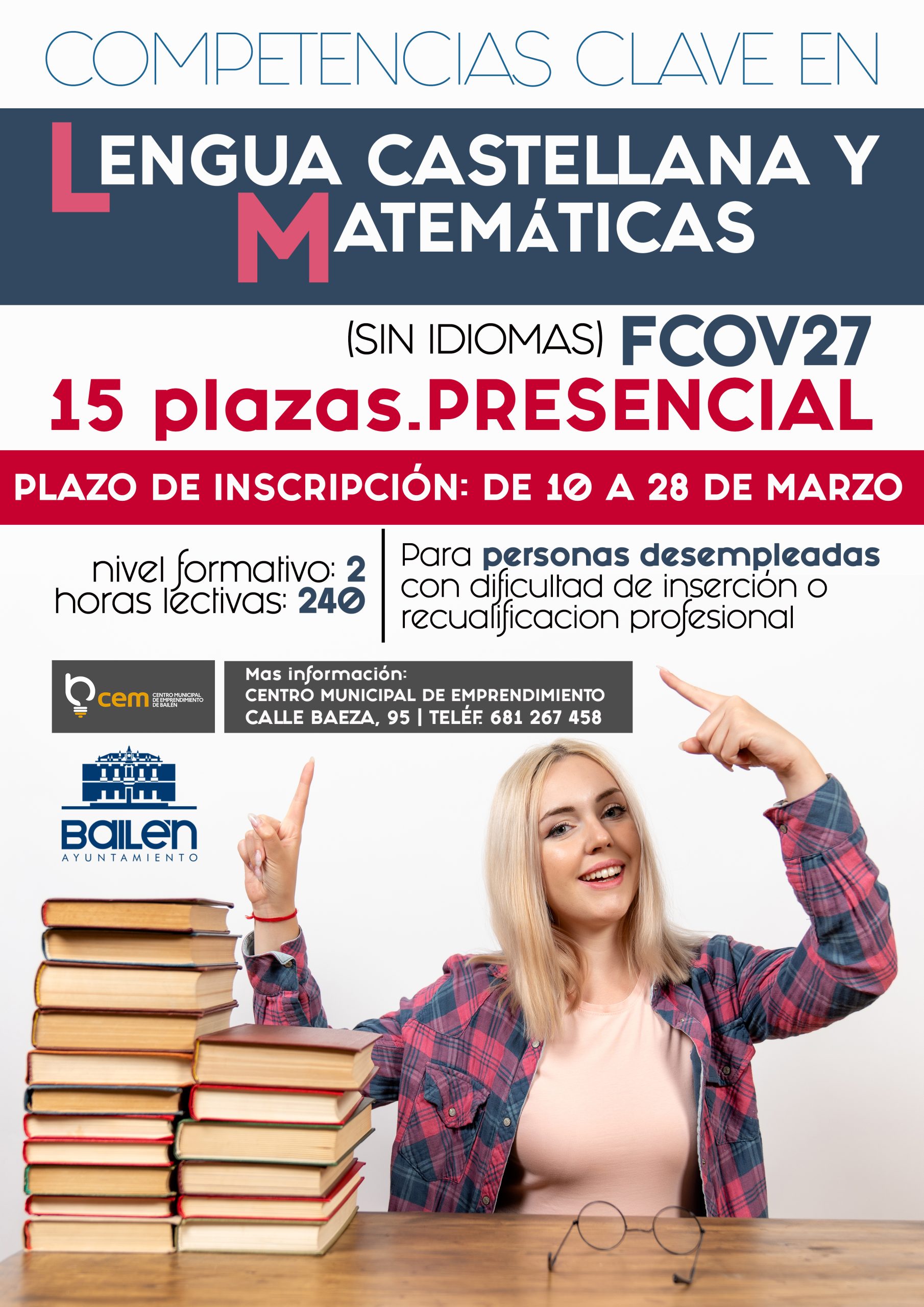 Lengua Castellana y Matemáticas